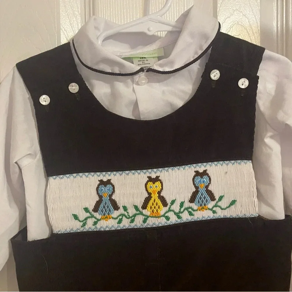 Be Mine Smocked Owl Outfit